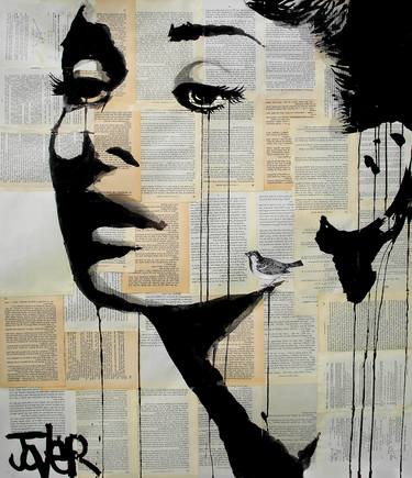 Print of Expressionism Pop Culture/Celebrity Drawings by LOUI JOVER