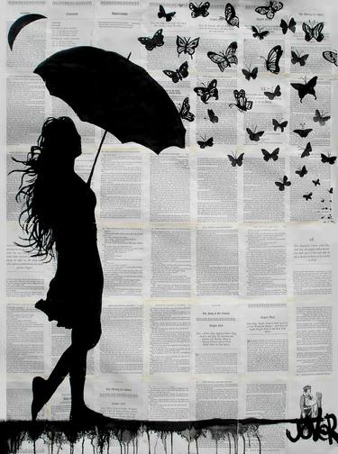 Original Women Drawings by LOUI JOVER