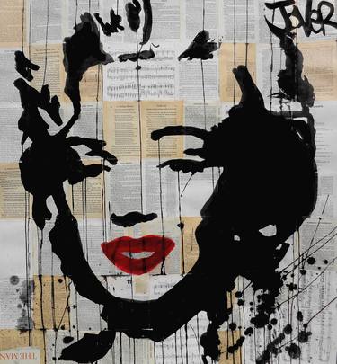 Print of Expressionism Pop Culture/Celebrity Drawings by LOUI JOVER