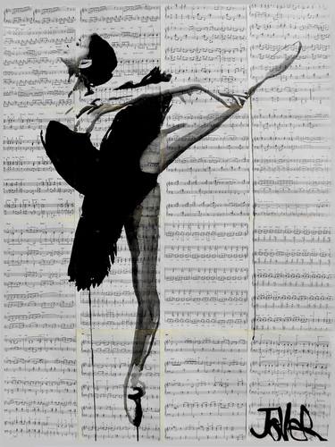 Print of Expressionism Performing Arts Drawings by LOUI JOVER