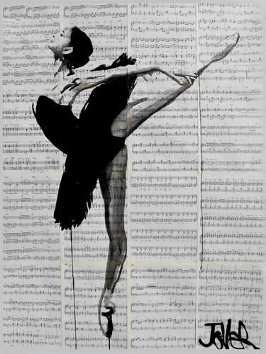 Print of Performing Arts Drawings by LOUI JOVER