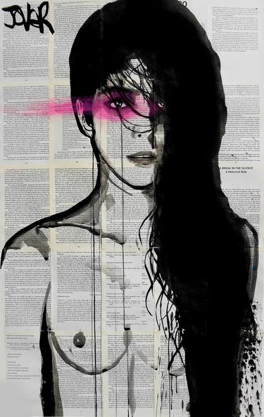 Print of Expressionism Women Drawings by LOUI JOVER