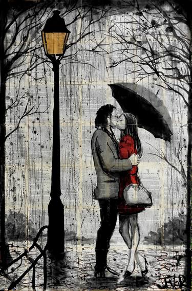 Print of Love Drawings by LOUI JOVER