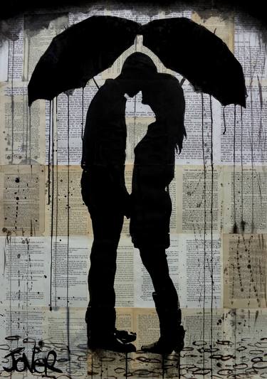 Print of Expressionism Love Drawings by LOUI JOVER