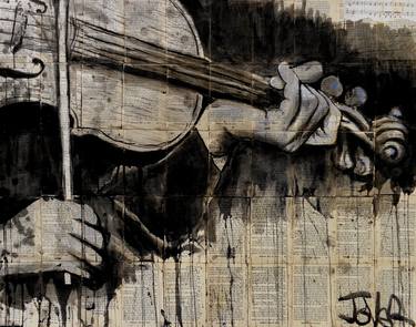 Print of Figurative Music Drawings by LOUI JOVER