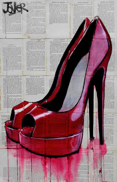 Print of Pop Art Fashion Drawings by LOUI JOVER