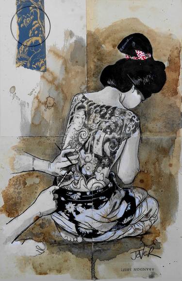Print of Figurative Culture Drawings by LOUI JOVER
