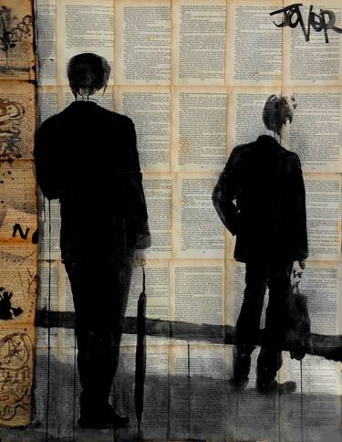 Print of People Drawings by LOUI JOVER