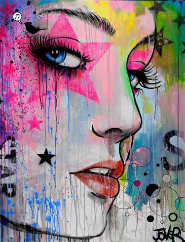 Print of Pop Art Women Paintings by LOUI JOVER