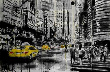 Print of Expressionism Cities Drawings by LOUI JOVER