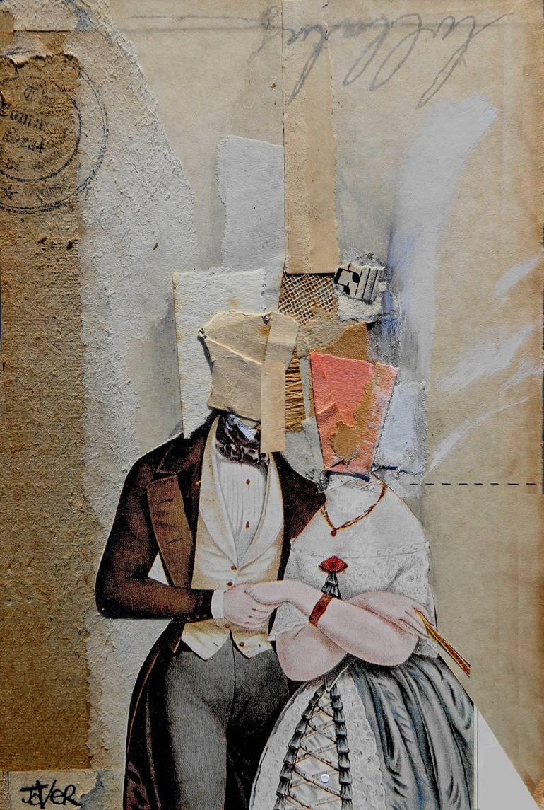 Petite Lovers Collage By LOUI JOVER Saatchi Art