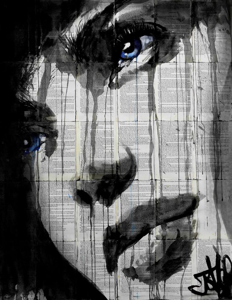 always...... Drawing by LOUI JOVER | Saatchi Art