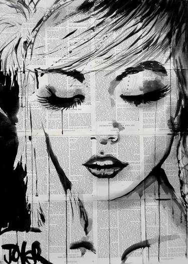 Print of Pop Art Women Drawings by LOUI JOVER