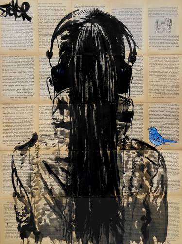 Print of Figurative Women Drawings by LOUI JOVER