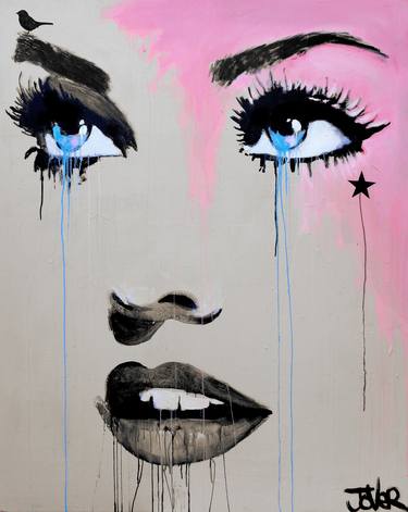 Print of Women Paintings by LOUI JOVER