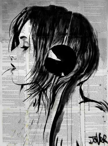 Print of Figurative Women Drawings by LOUI JOVER