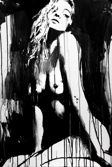 Print of Expressionism Women Paintings by LOUI JOVER