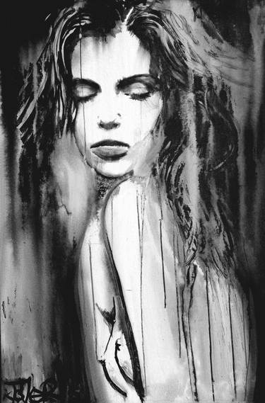 Print of Expressionism Women Paintings by LOUI JOVER