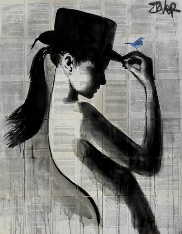 Print of Figurative Women Drawings by LOUI JOVER