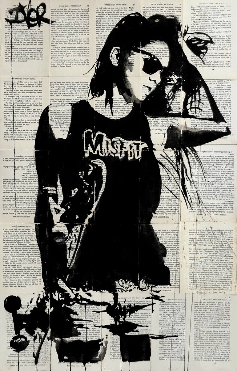 misfit... Drawing by LOUI JOVER Saatchi Art