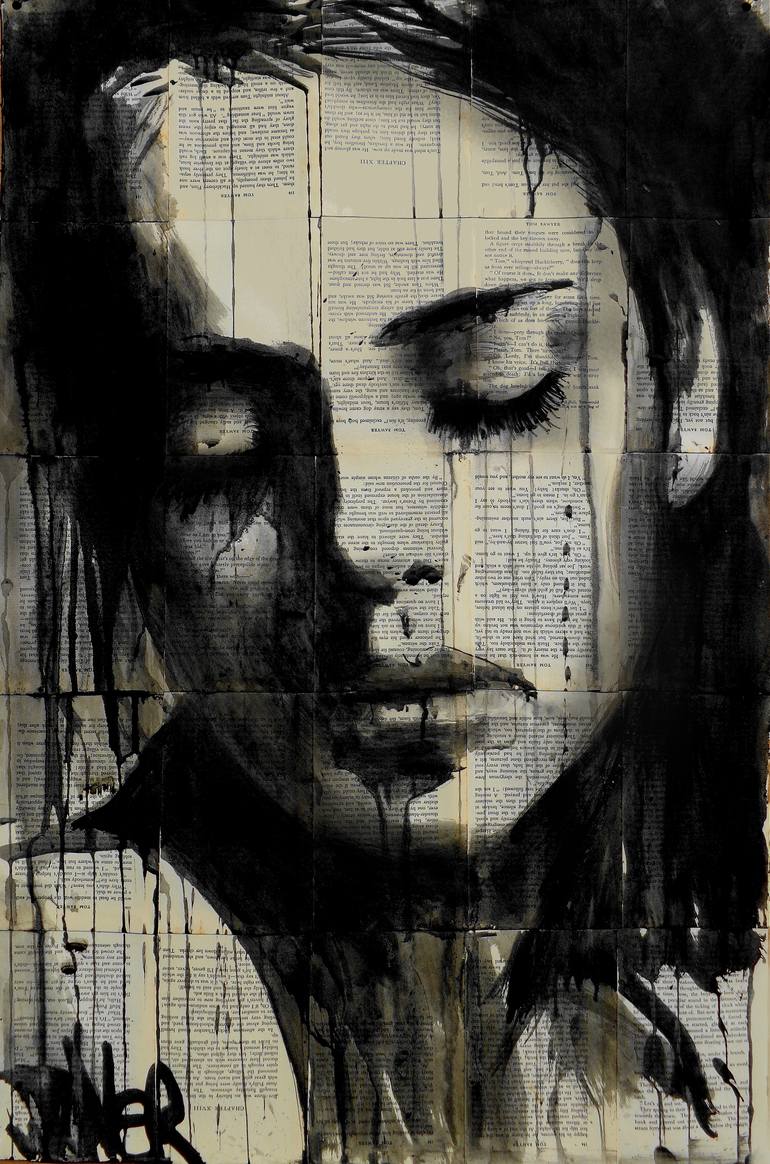 truly, madly, deeply Drawing by LOUI JOVER | Saatchi Art