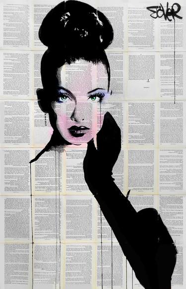 Print of Figurative Women Drawings by LOUI JOVER