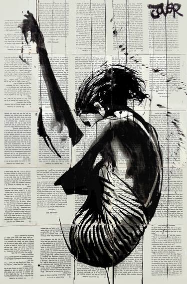 Print of Pop Art Women Drawings by LOUI JOVER