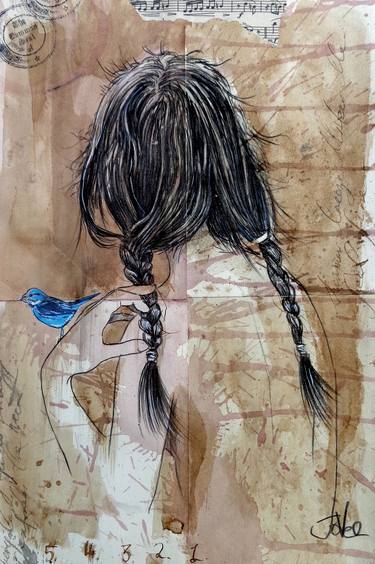 Print of Figurative People Drawings by LOUI JOVER