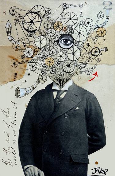 Print of Surrealism People Collage by LOUI JOVER