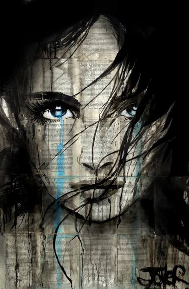 Print of Figurative Women Drawings by LOUI JOVER