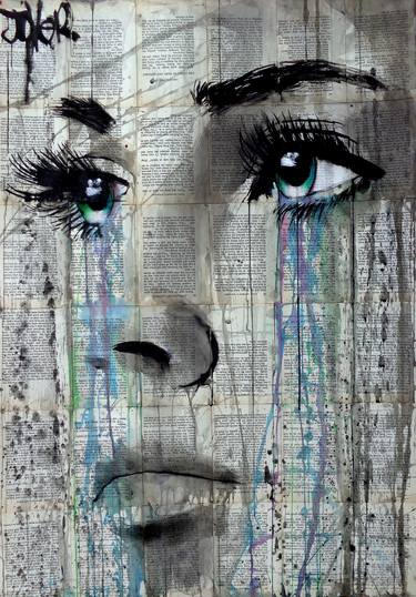 Print of Women Drawings by LOUI JOVER