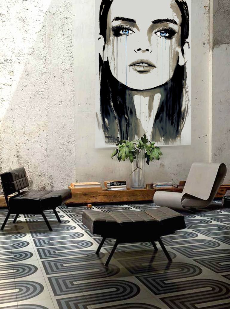 Original Figurative People Painting by LOUI JOVER