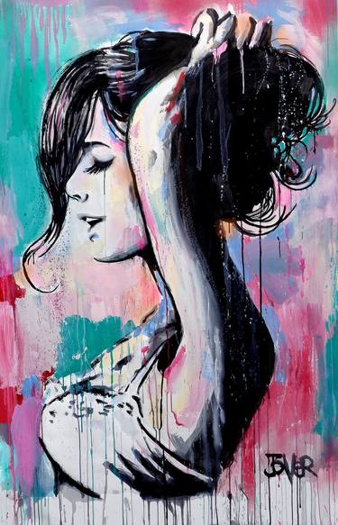 Print of Pop Art Women Paintings by LOUI JOVER