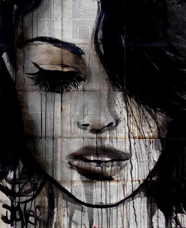 Print of Women Drawings by LOUI JOVER