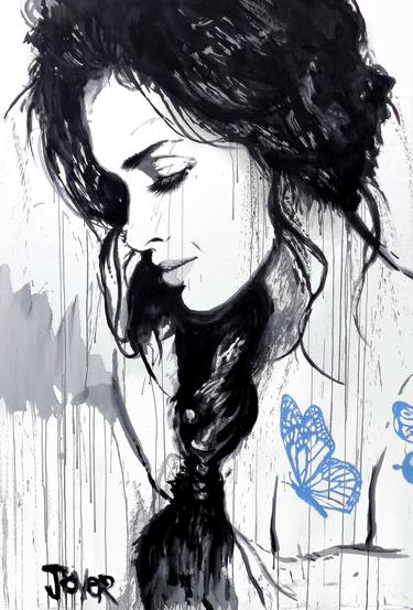 Print of Figurative Women Paintings by LOUI JOVER