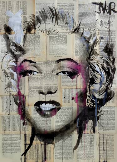 Print of Figurative Pop Culture/Celebrity Drawings by LOUI JOVER