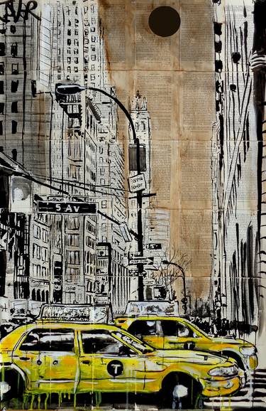 Print of Figurative Cities Drawings by LOUI JOVER