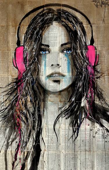 Print of Figurative Women Drawings by LOUI JOVER