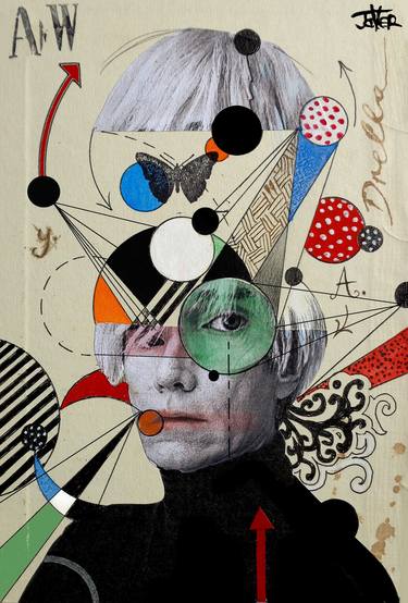 Print of Surrealism Pop Culture/Celebrity Collage by LOUI JOVER