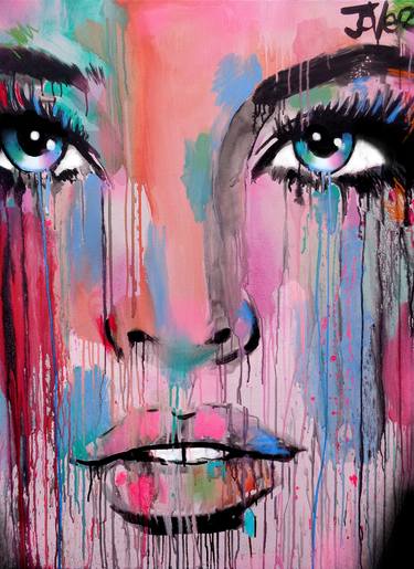 Print of Figurative Women Paintings by LOUI JOVER