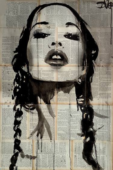 Print of Figurative Women Drawings by LOUI JOVER