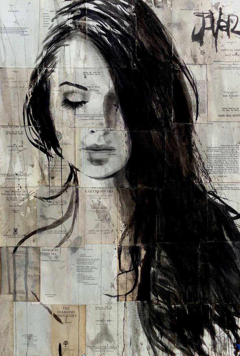 inner realm Drawing by LOUI JOVER | Saatchi Art