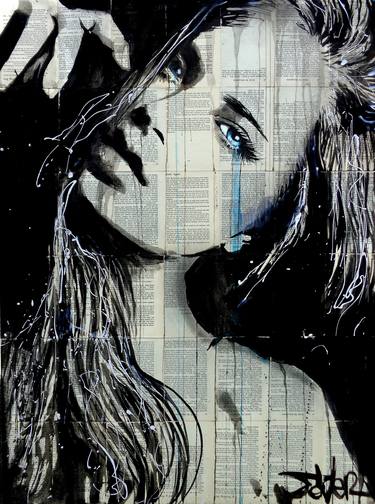 Print of People Drawings by LOUI JOVER