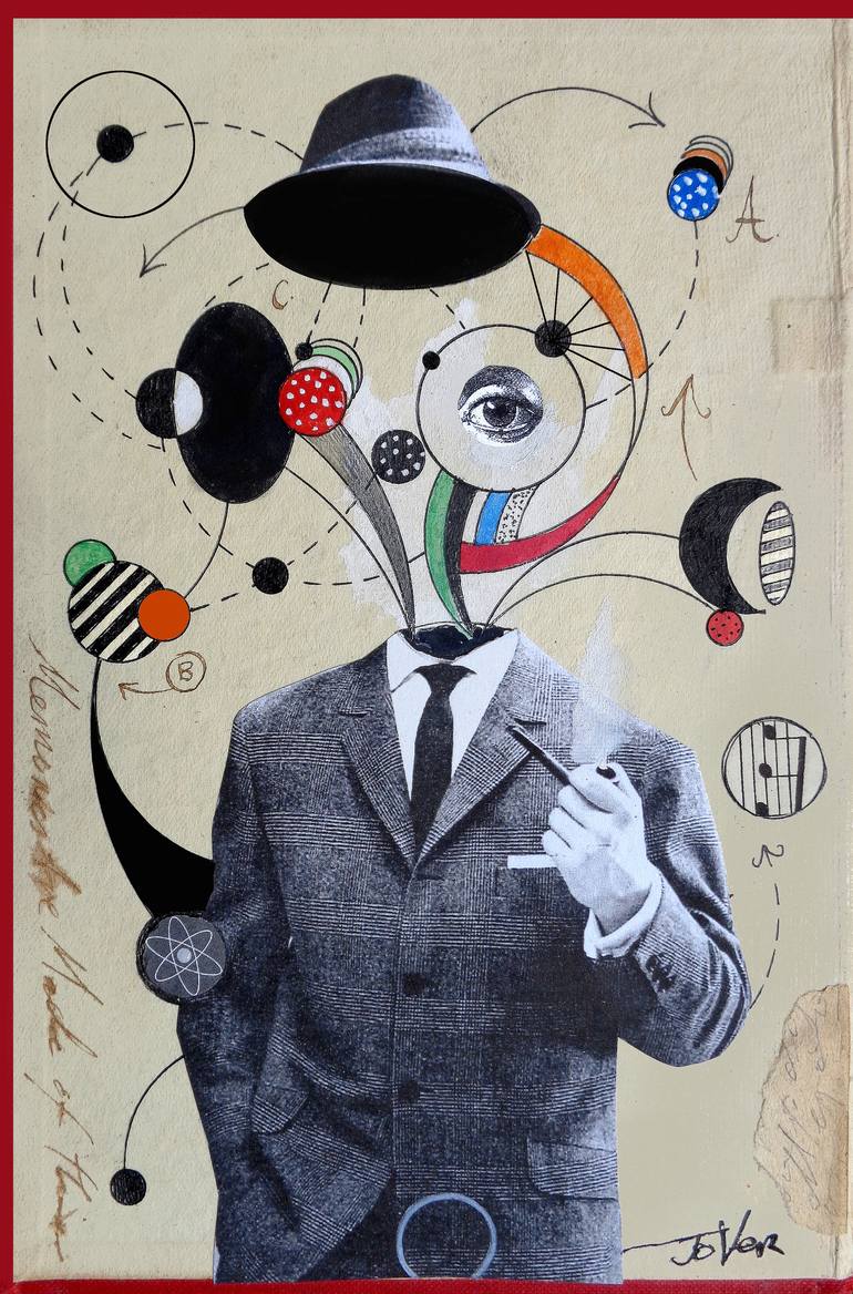 mr synergy Drawing by LOUI JOVER | Saatchi Art