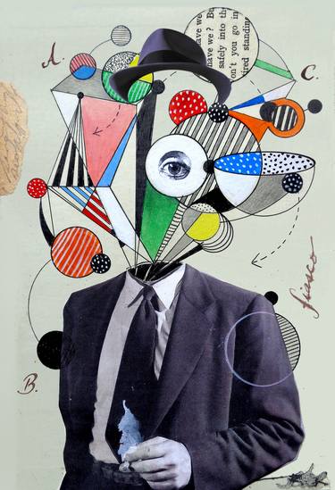 Print of Dada People Collage by LOUI JOVER