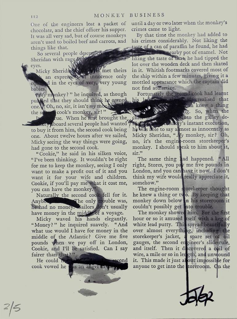 Original Women Printmaking by LOUI JOVER