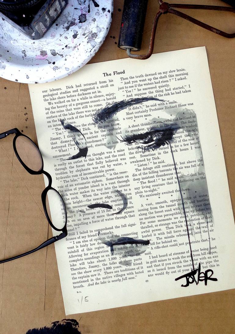 Original Women Printmaking by LOUI JOVER