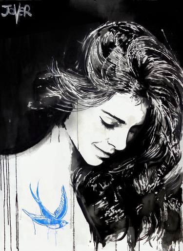 Print of Figurative Women Paintings by LOUI JOVER