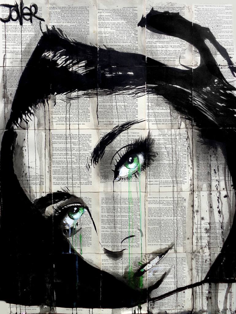 maybe again Drawing by LOUI JOVER | Saatchi Art