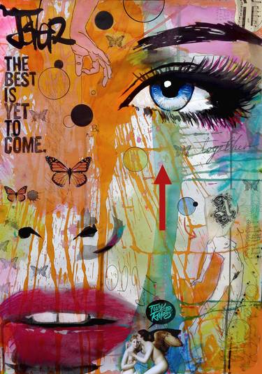 Print of Pop Art Women Drawings by LOUI JOVER